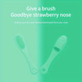 1 Finger-shaped Soft Silicone Nose Brush for Facial Cleansing, Blackhead Removal, Nose Brush, Exfoliating Facial Cleansing Brush, Care Tool