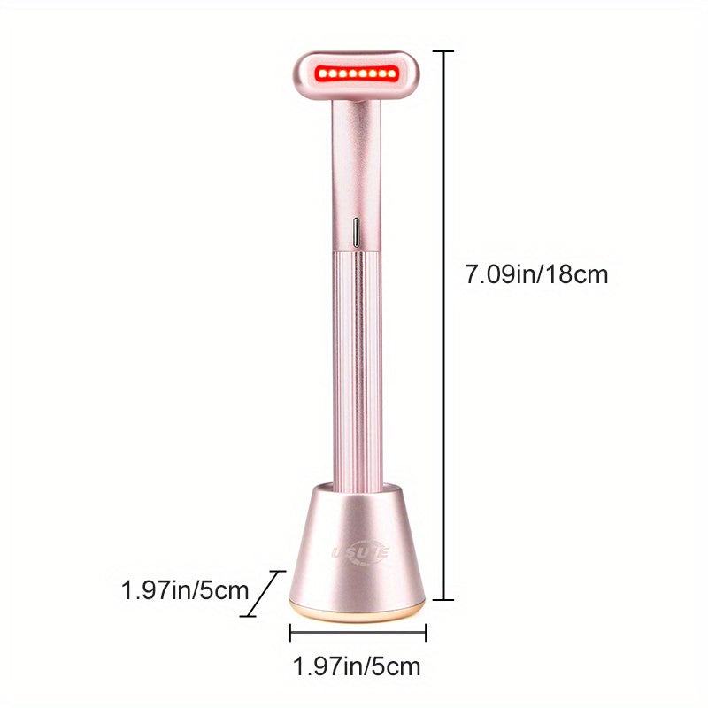 Women'S Red Light & Massaging Facial Device - Collagen Boosting, Under-Eye