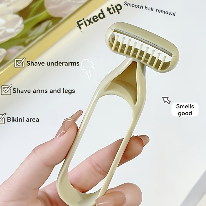 Women'S Manual Hair Removal Device Facial And Body Depilator, Hair Remover with Mesh Blade Design