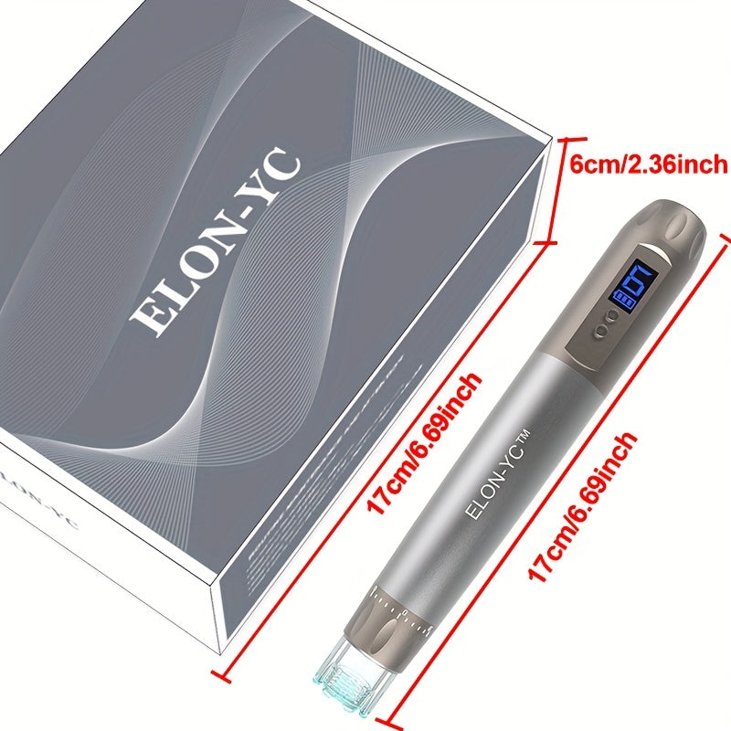 New Dr DermaPen H6, Hydra Series, Wireless Electric Derma Pen, 1pc Pen with 10pcs 0. 25mm Cartridges