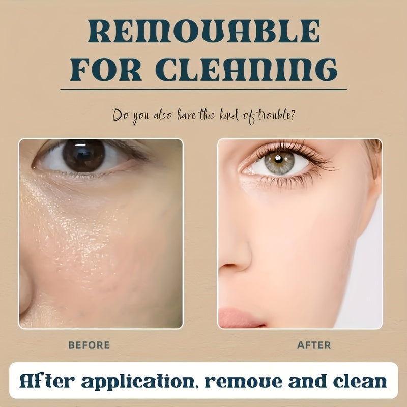 A Facial Oil Absorbent Roller Skin Care Tool Oil Suction Cleanable Facial Oil Removal Skin Care Makeup Tool