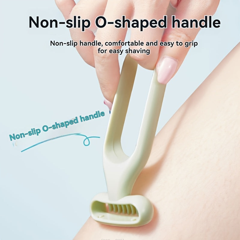 Women'S Manual Hair Removal Device Facial And Body Depilator, Hair Remover with Mesh Blade Design