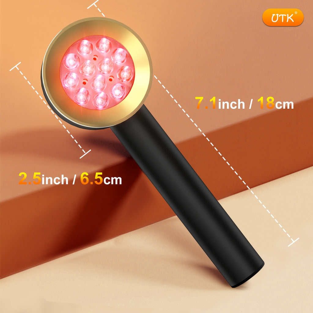 UTK LED Red Blue Light, Facial Relaxation Device -470\u002F660\u002F850\u002F940nm Wavelength