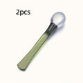 2pcs HH Eye Massage Roller - Fragrance-Free Skincare Tool for Reducing Puffiness and Dark Circles