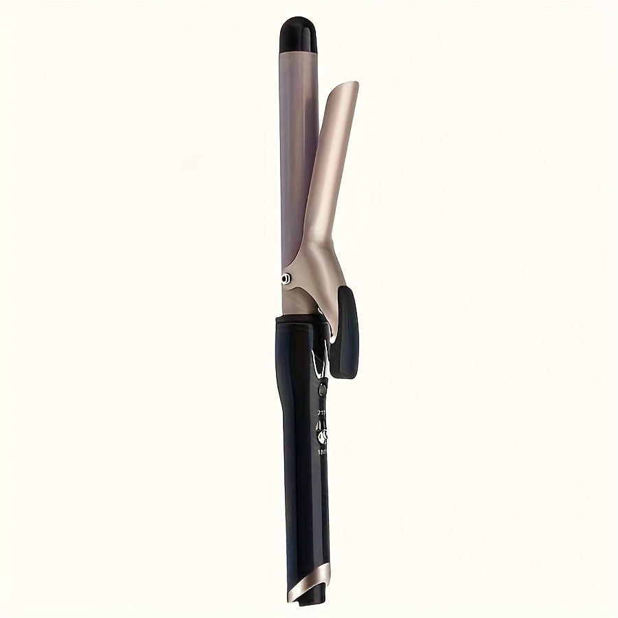 US Standard Single Barrel Curling Iron Anti-Scald Wave Curls, Curling Iron, Multifunctional Electric Curler, Temperature Controlled Professional Curler, Quickly Creates Various Curly Hairstyles