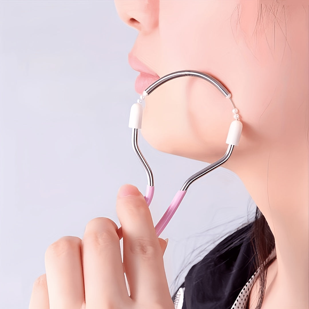 Women'S Manual Hair Removal Device Facial And Body Depilator, Hair Remover with Mesh Blade Design