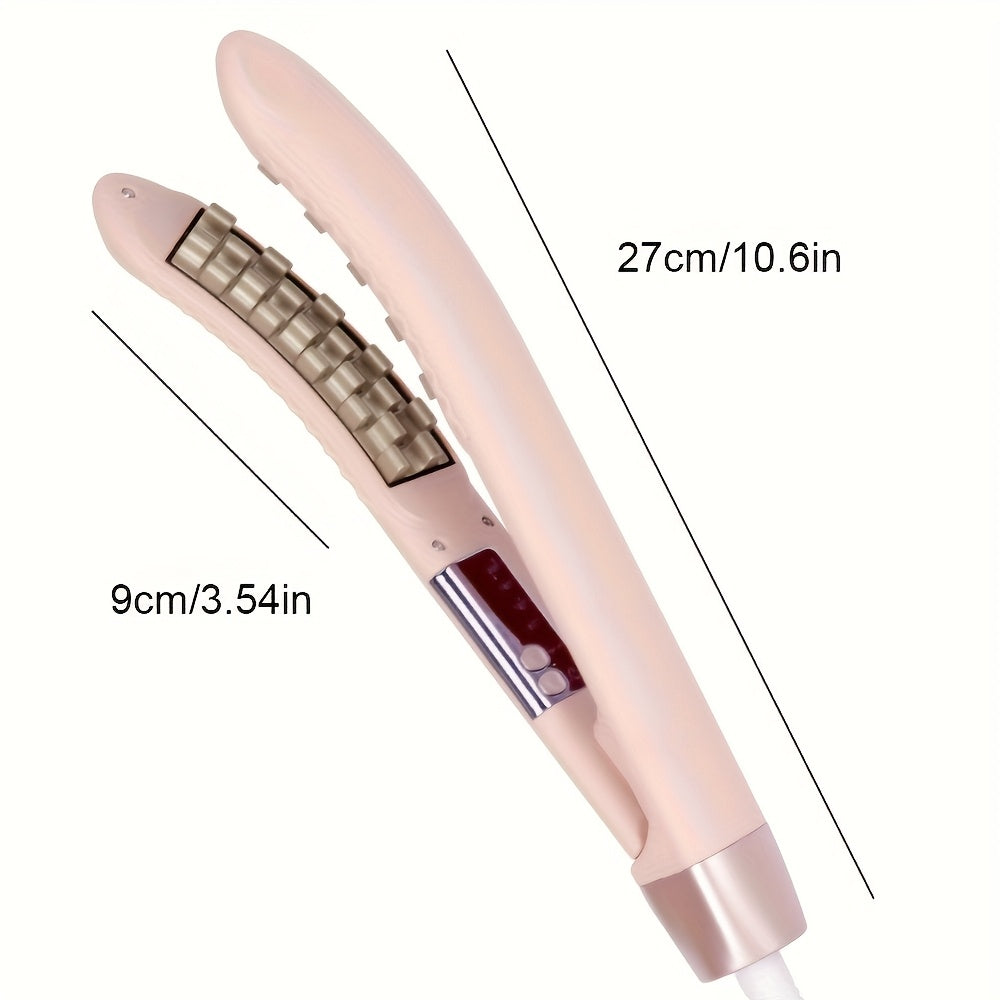 US Standard Portable Electric Hair Curler, Root Volumizing Curling Iron, Fluffy Wave Styling Tool, Gift for Women