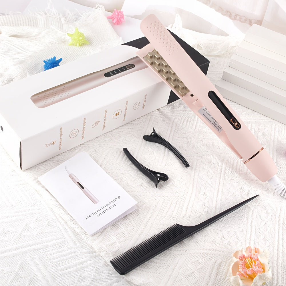 US Standard Volumizing Tool, Corn Perm Clamp Plate, Root-Boosting Hair Pad, Home Use Curling Iron, Corn Clip, Electric Hair Top Pad, Root-Boosting Tool, Curling Iron