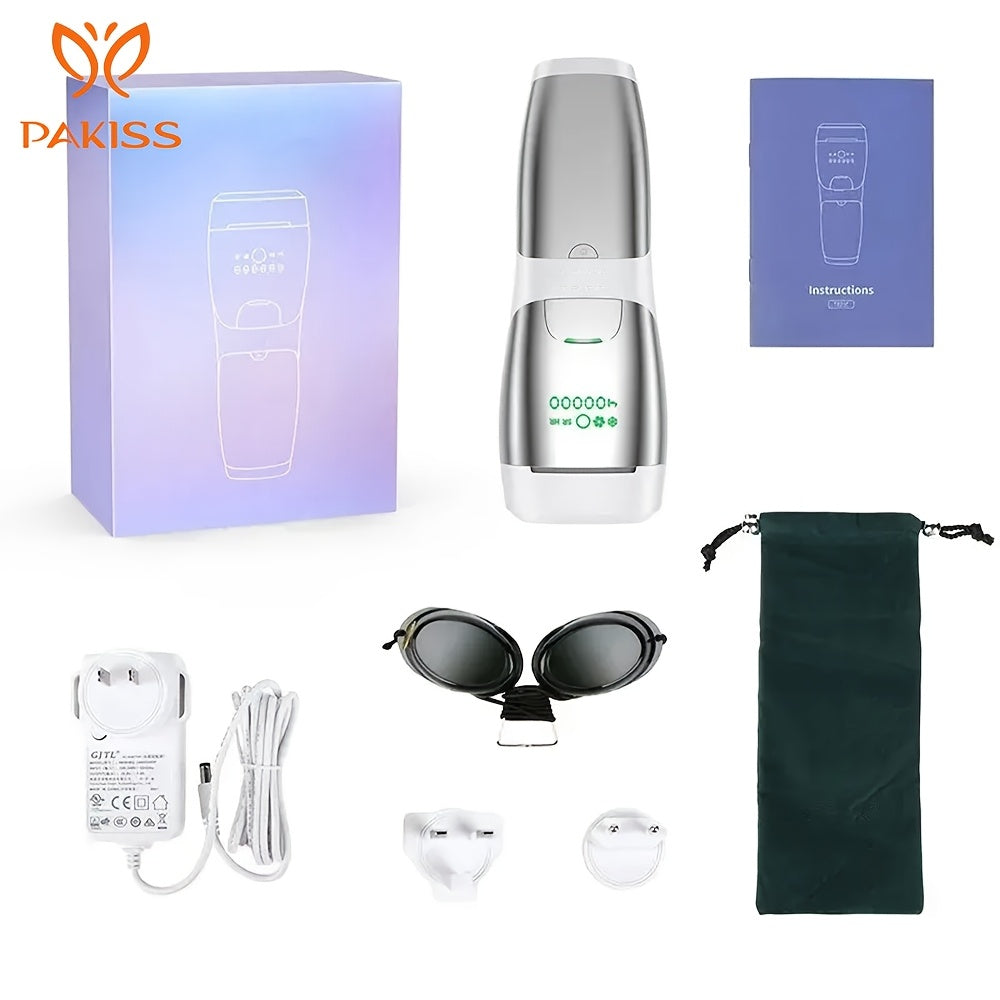 IPL Hair Removal | Painless Permanent Hair Reduction, Sapphire Ice Cooling, 16J High Energy