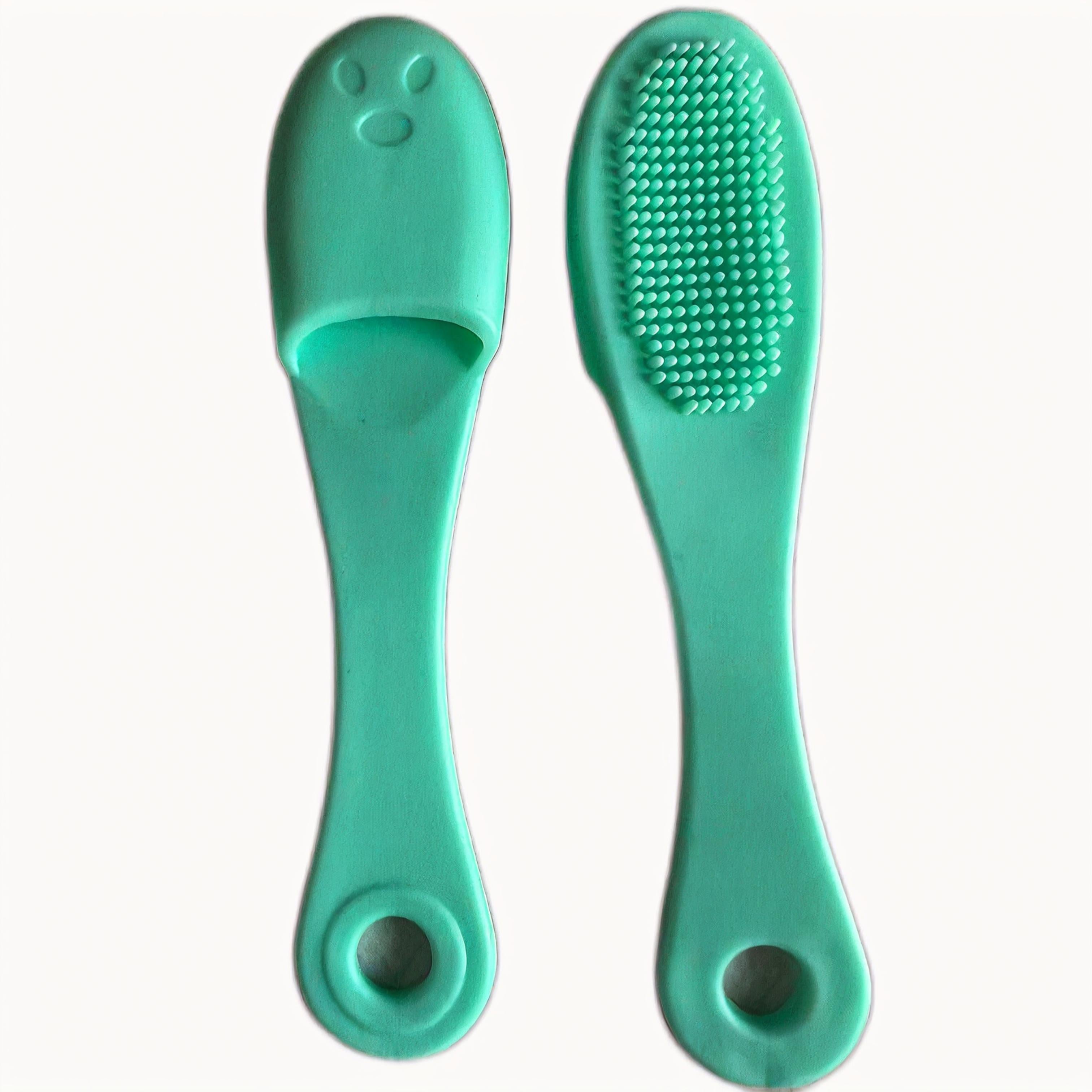Set of 2 Silicone Nose Cleaning Brushes - Soft, Gentle, And Flexible, for Deep Pore Cleansing And