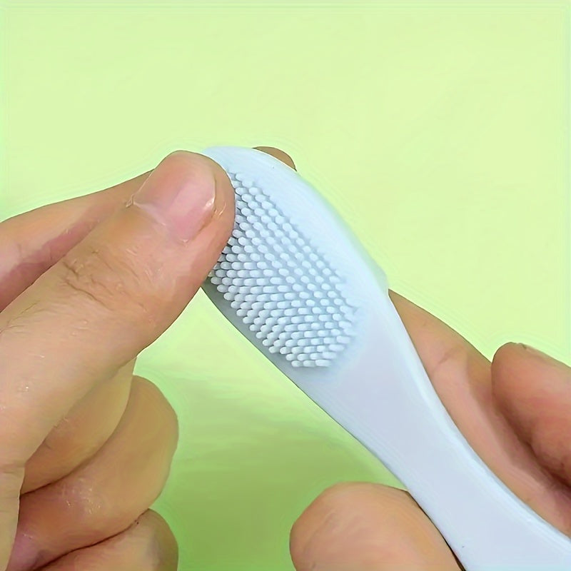 Set of 2 Silicone Nose Cleaning Brushes - Soft, Gentle, And Flexible, for Deep Pore Cleansing And