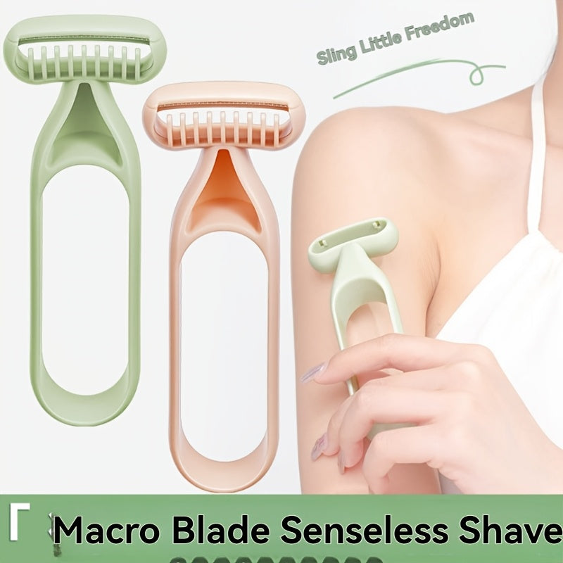 Women'S Manual Hair Removal Device Facial And Body Depilator, Hair Remover with Mesh Blade Design