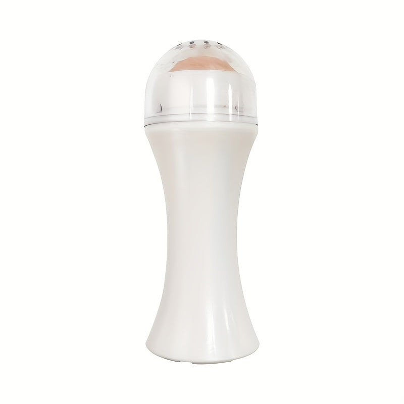 A Facial Oil Absorbent Roller Skin Care Tool Oil Suction Cleanable Facial Oil Removal Skin Care Makeup Tool