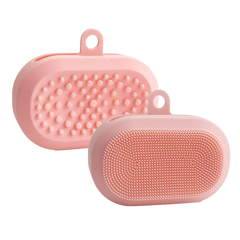 Halloween And Christmas Off Pre- Carnival Early Enjoyment Multifunctional Facial Cleansing Brush Double-Sided Soft Bristles Deep Cleansing Unisex Glove-Style Cleansing Brush, Designed for Women