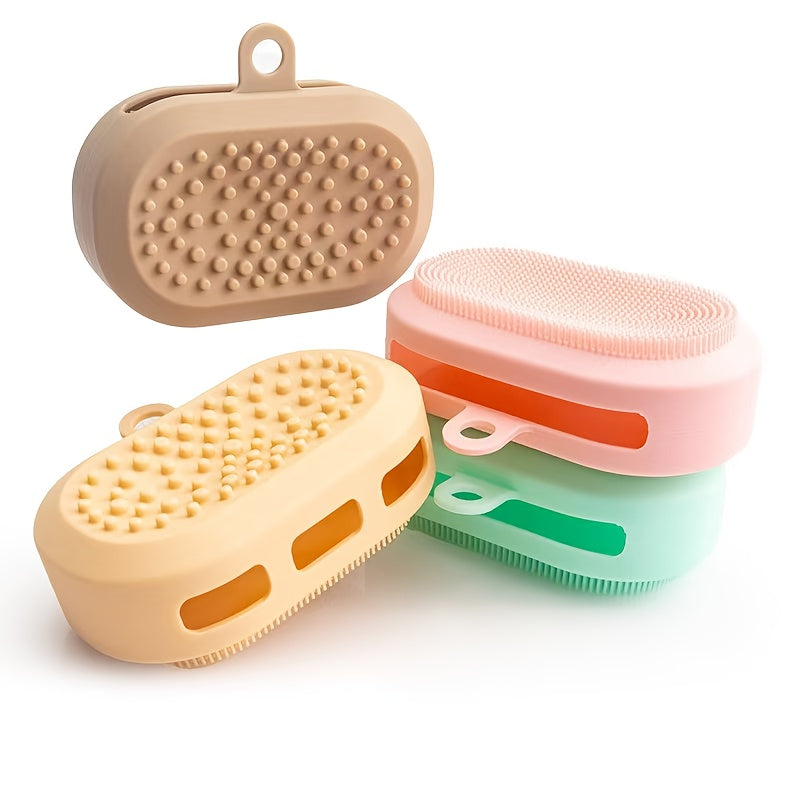 Halloween And Christmas Off Pre- Carnival Early Enjoyment Multifunctional Facial Cleansing Brush Double-Sided Soft Bristles Deep Cleansing Unisex Glove-Style Cleansing Brush, Designed for Women